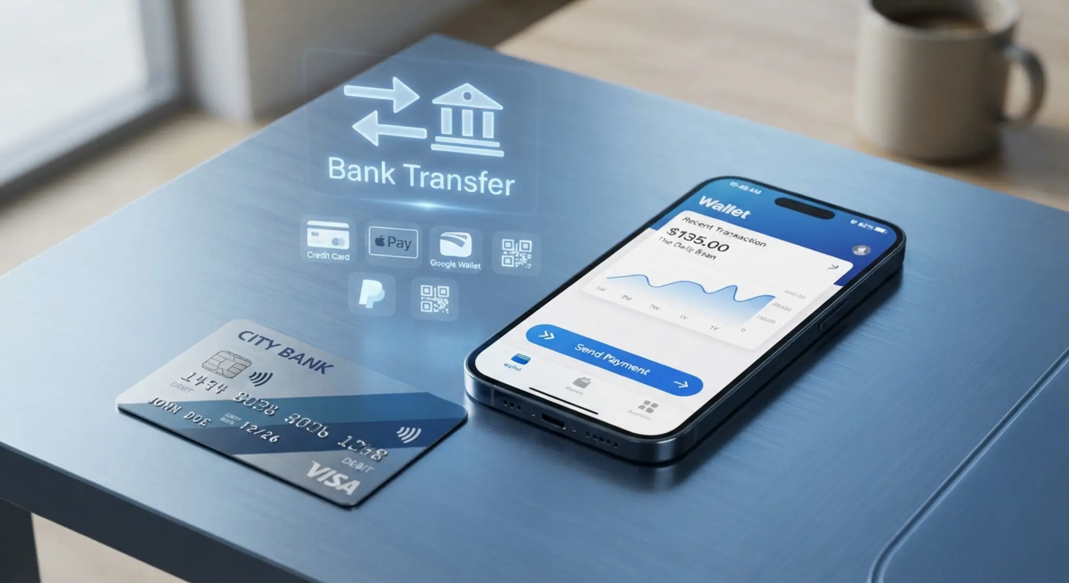 Platební metody v mobilním casinu Platby a výběry na mobilu pomocí karty, převodu a mobilní platby